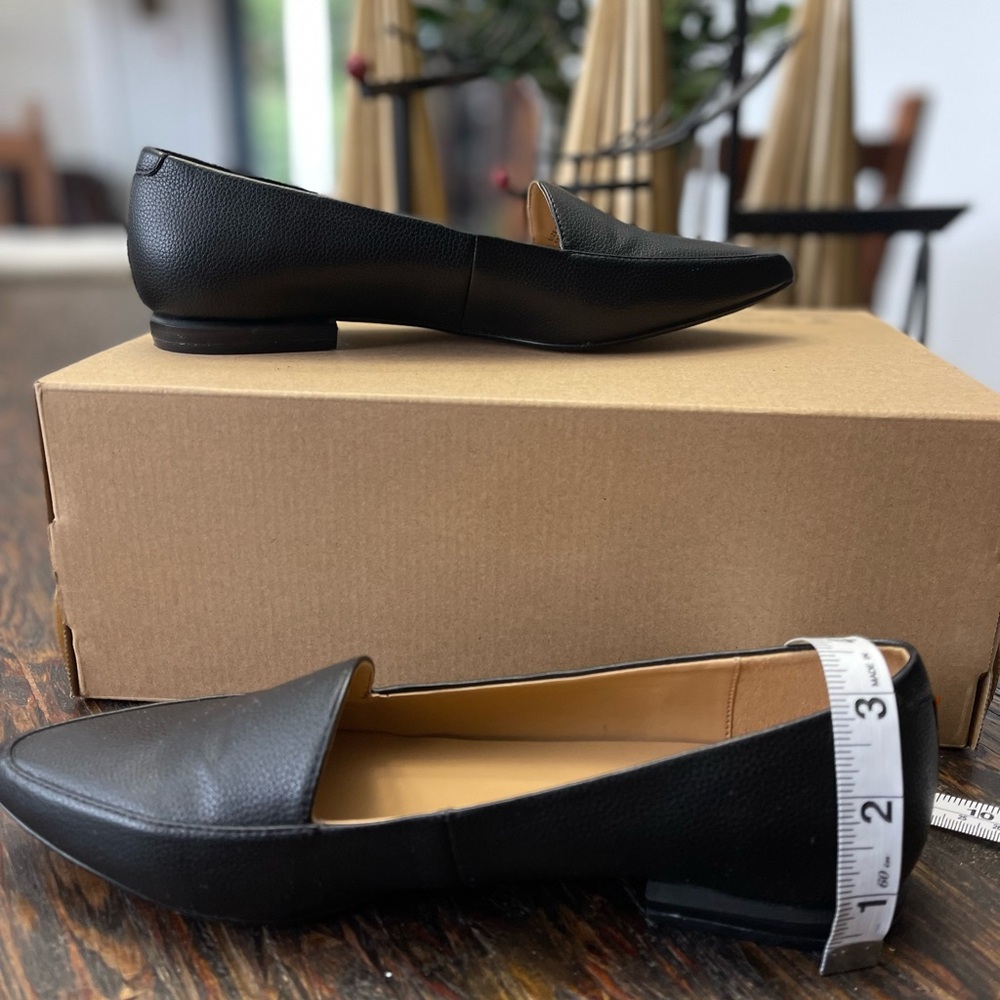 Black Leather Loafers
